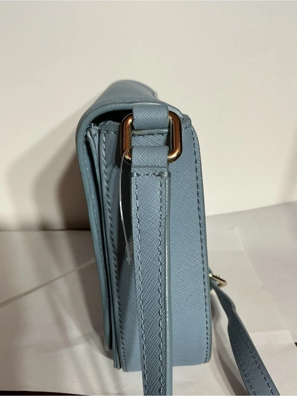 kate spade light blue leather crossbody bag